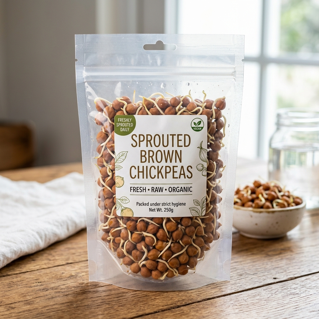 Brown Channa Sprouts