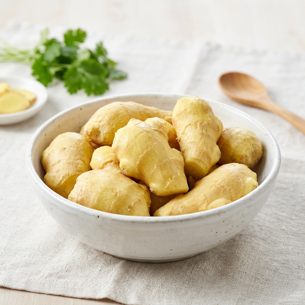 Peeled Ginger