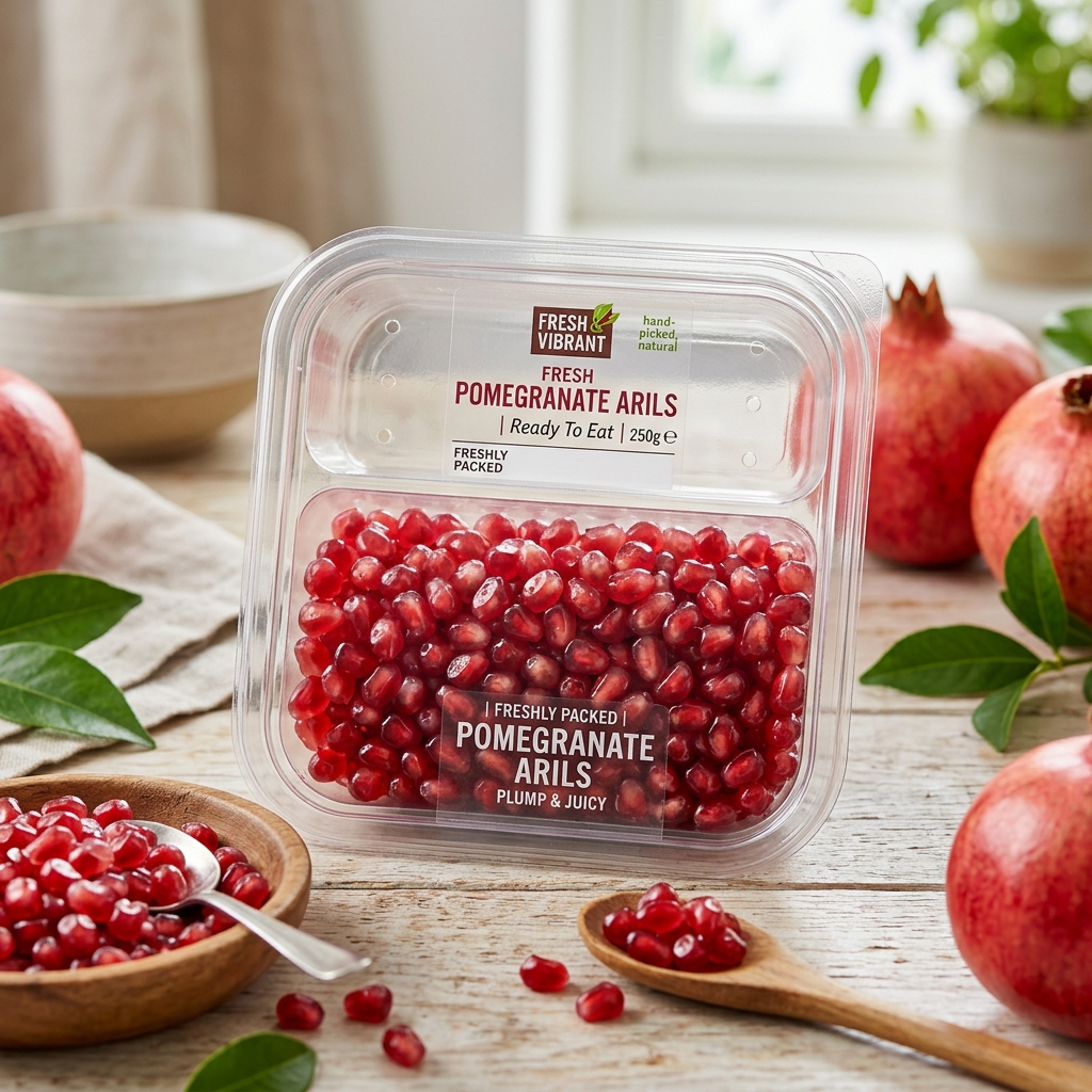 Pomegranate Peeled